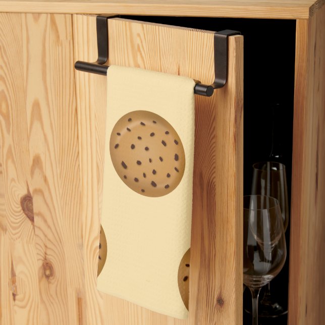 Linge De Cuisine Cookie aux pépites de chocolat  (Pliage en tiers)