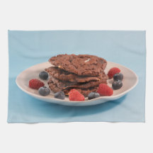 Cookies aux pépites de chocolat avec des baies Pho