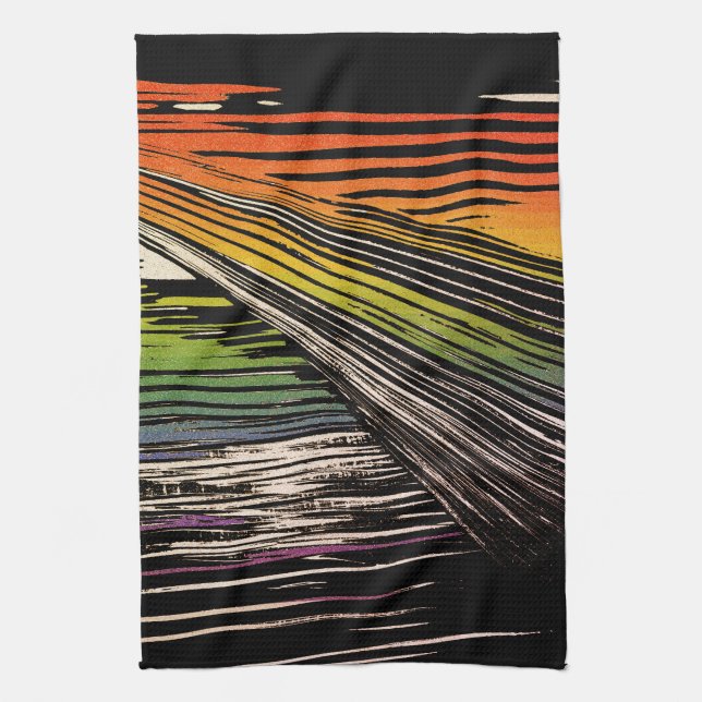Linge De Cuisine Cool Rainbow Bandana (Vertical)
