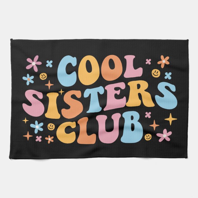 Linge De Cuisine Cool Sisters Club III (Horizontal)