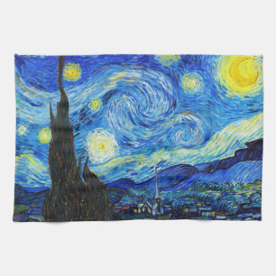 Linge De Cuisine Cool Starry Night Vincent Van Gogh peinture
