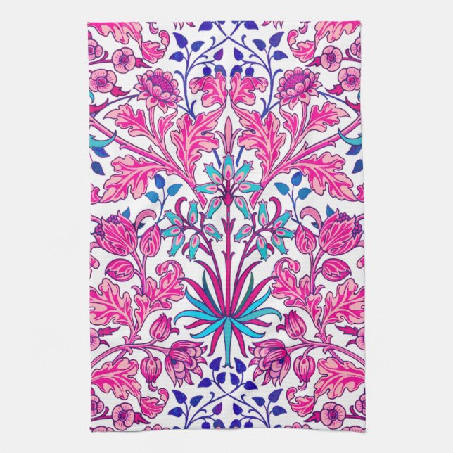 Linge De Cuisine Copie de jacinthe de William Morris, rose de (Vertical)