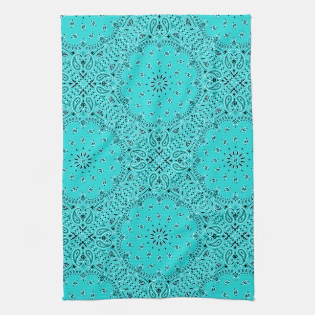 Linge De Cuisine Copie occidentale d'écharpe de Bandana de lt (Vertical)