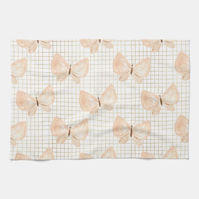 Linge De Cuisine Coques fleurs sauvages (Horizontal)