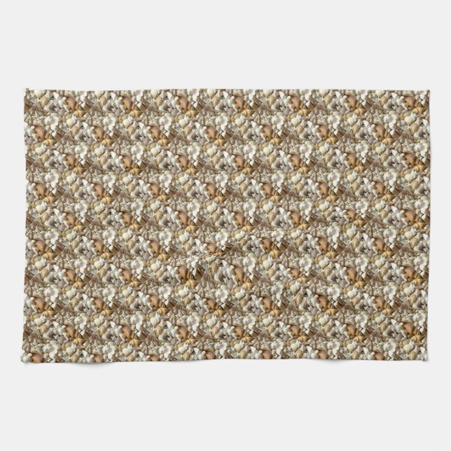 Linge De Cuisine Coquillages (Horizontal)