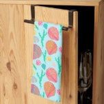 Linge De Cuisine Coquillages et Motifs d'algues<br><div class="desc">J'espère que vous aimez ce design mignon, consultez ma boutique pour plus de couleurs et d'autres modèles plus des articles assortis comme des sacs cadeaux, des tasses, du papier d'emballage, des serviettes de bain et des cartes. Vous pouvez également modifier les couleurs arrière - plans. Veuillez entrer en contact si...</div>