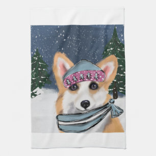 LINGE DE CUISINE CORGI   