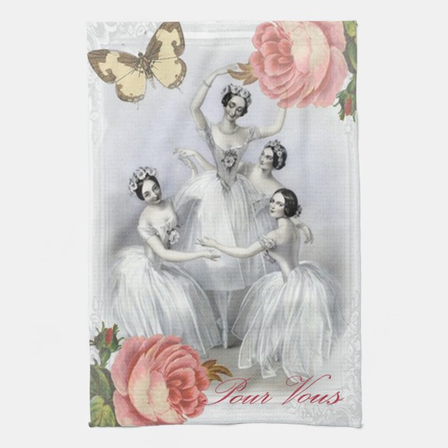 Linge De Cuisine Corps de ballet (Vertical)