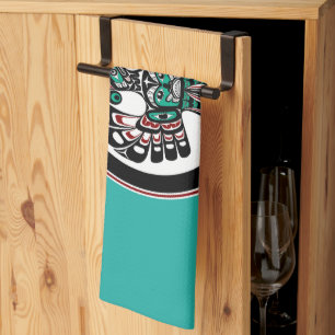 Linge De Cuisine Côte du Pacifique Nord-Ouest L'art haïtien Thunder