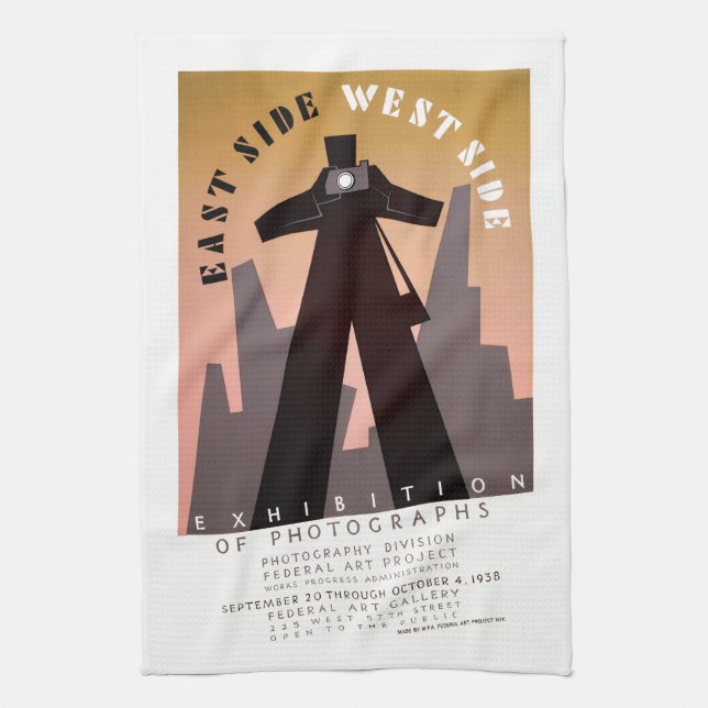 Linge De Cuisine Côté Est ~ Côté Ouest (Vertical)