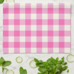 Linge De Cuisine Cottagecore En vichy rose<br><div class="desc">Pique-nique printanière moderne,  avec motif tartan en vichy plaid aux couleurs chaudes rose et blanc.</div>