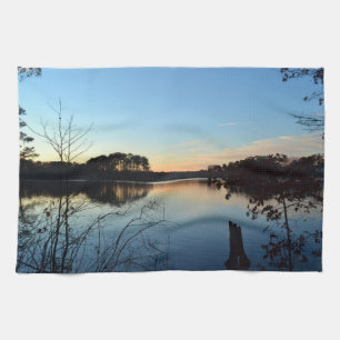 Linge De Cuisine Coucher de soleil "Presque parti" par Shirley Tayl