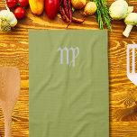 Linge De Cuisine Couleur de l'avocat - Virgo Zodiac<br><div class="desc">Avocado Couleur avec Vierge Zodiac signe .Serviette cuisine pour cuisinier,  chef professionnel né entre le 23 août et le 22 septembre.</div>