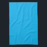 Linge De Cuisine Couleur solide bleu ciel élégant Modèle blanc<br><div class="desc">Téléchargez sur mesure Ajouter votre monogramme Photo initiale ou logo Nom du texte Élégant Cuisine et repas modernes / Table et linge de cuisine / Modèle blanc Sky Blue Solid Color Kitchen Towel.</div>