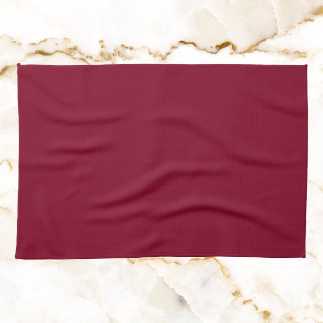 Linge De Cuisine Couleur solide bordeaux (Créateur téléchargé)