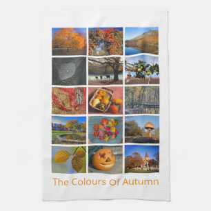 Linge De Cuisine Couleurs D'Automne