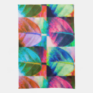 Linge De Cuisine Couleurs feuille