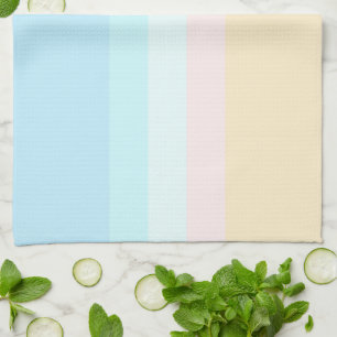 Linge De Cuisine Couleurs multiples Pastel