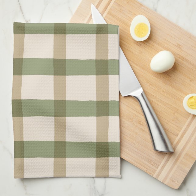 Linge De Cuisine Country Cottage Plaid (Quart Plié)
