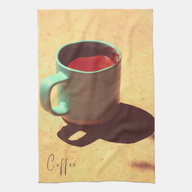 Linge De Cuisine Coupe de Mug de mousse riche en café turc (Vertical)