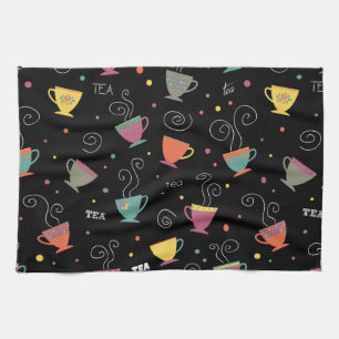 Linge De Cuisine Coupes de thé vapeur saisonnière d'hiver design co