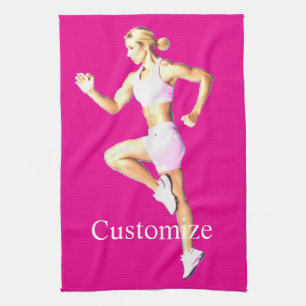 Linge De Cuisine Coureuse Féminine en Forme Thunder_Cove