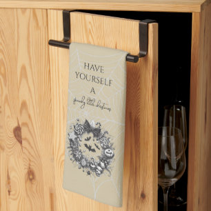 Linge De Cuisine Couronne Macabre