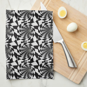 Linge De Cuisine Couverture à vortex d'illusion optique