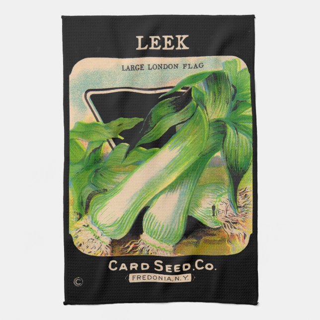 Linge De Cuisine Couverture de l'enveloppe de la société Card Seed  (Vertical)