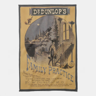 Linge De Cuisine Couverture de livre ancien Docteur Dunlop's Family