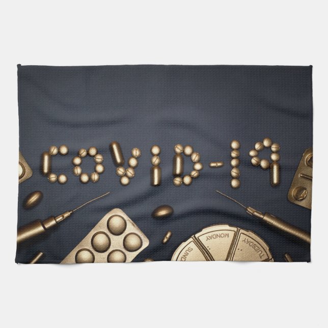 Linge De Cuisine Covid-19 (Horizontal)