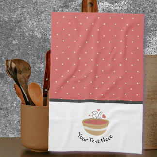 Linge De Cuisine Cozy Kitchen Polka Dot Kitchen Towel