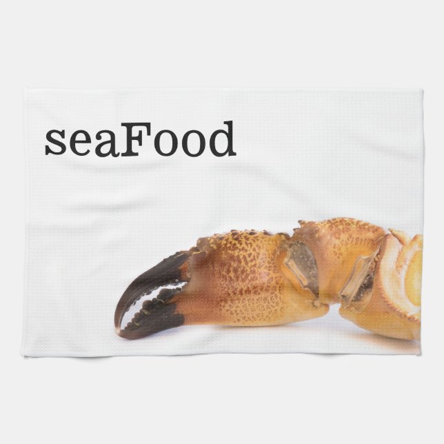 Linge De Cuisine Crabe (Horizontal)