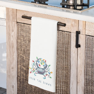 Linge De Cuisine Crabe de la Côte « Décorez les Pinces » de Fêtes