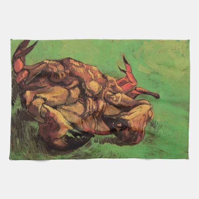Linge De Cuisine Crabe sur le Dos par Vincent van Gogh (Horizontal)