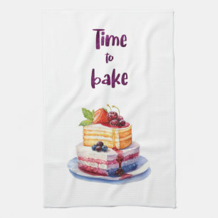 Linge De Cuisine Création de gâteau sucré