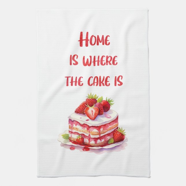 Linge De Cuisine Création de gâteau sucré (Vertical)