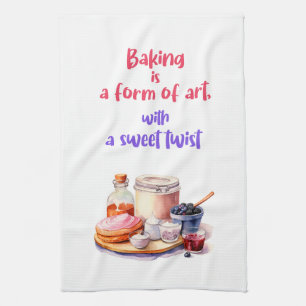 Linge De Cuisine Création de gâteau sucré
