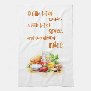 Linge De Cuisine Création de gâteau sucré