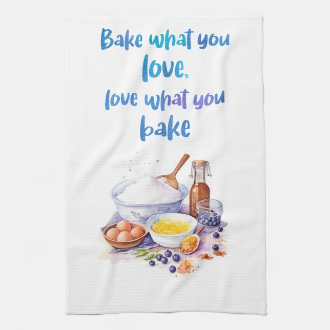 Linge De Cuisine Création de gâteau sucré (Vertical)