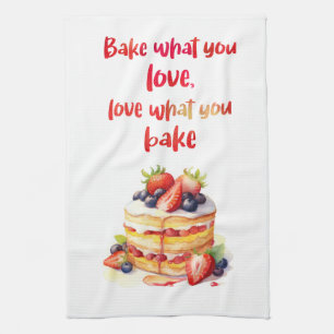 Linge De Cuisine Création de gâteau sucré