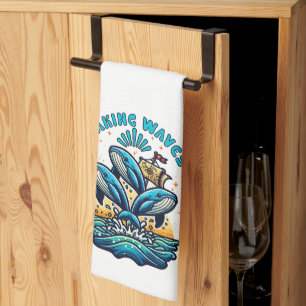 Linge De Cuisine Création de vagues
