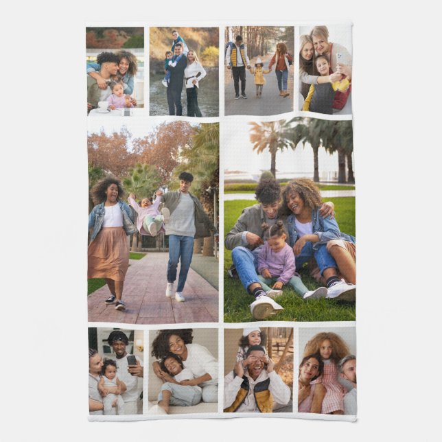 Linge De Cuisine Créez votre propre collection photo de 10 personne (Vertical)