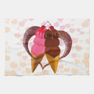Linge De Cuisine Crème glacée
