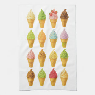Linge De Cuisine Crème glacée