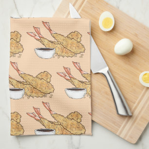 Linge De Cuisine crevettes crevette crevette Tempura japonais Resta