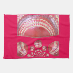 Linge De Cuisine Crimson Spin – Une belle œuvre d'art de balle de c