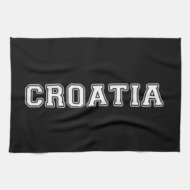 Linge De Cuisine Croatie (Horizontal)