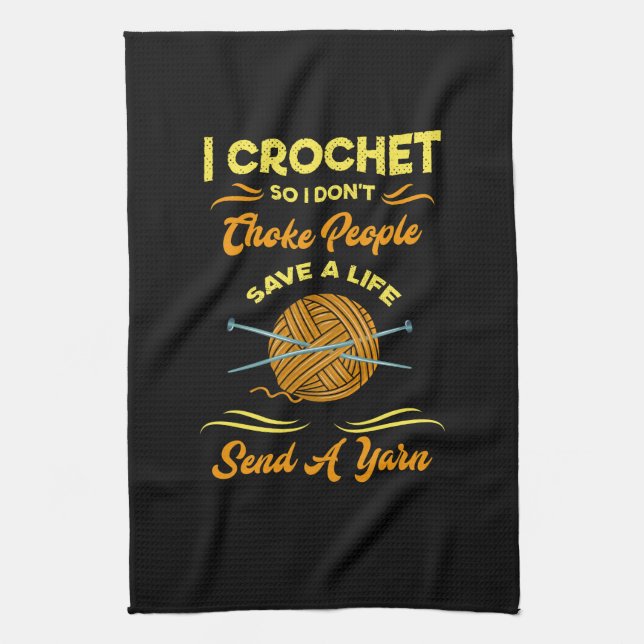 Linge De Cuisine Crocheting (Vertical)