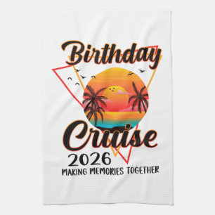 Linge De Cuisine Croisière d'anniversaire 2026 Créer des souvenirs